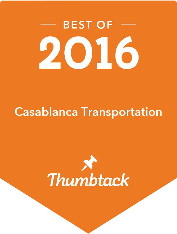 Casablanca Transportation Best of 2016 Thumbtack